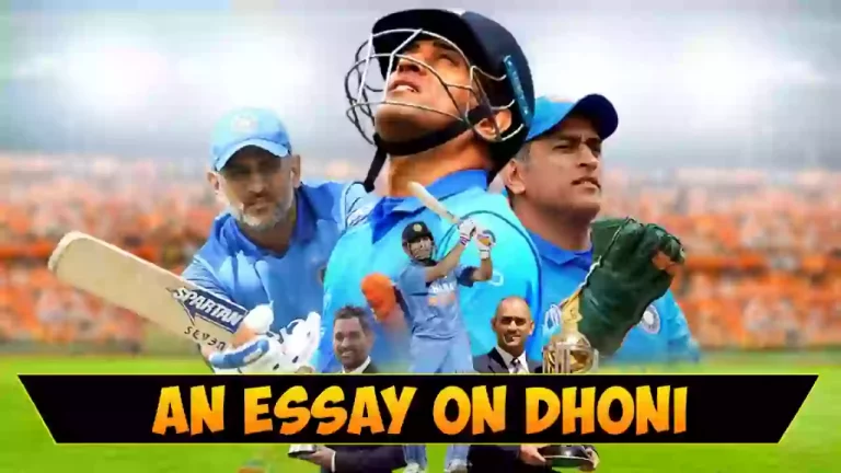 Short Essay On Dhoni (Your favorite Cricketer) In English In 100, 150, 200, And 250 Words