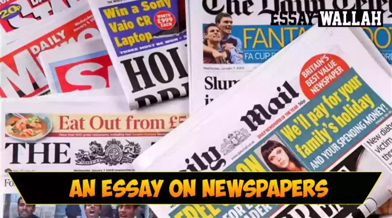 Short Essay On Newspapers In English In 100, 150, 200 And 250 Words